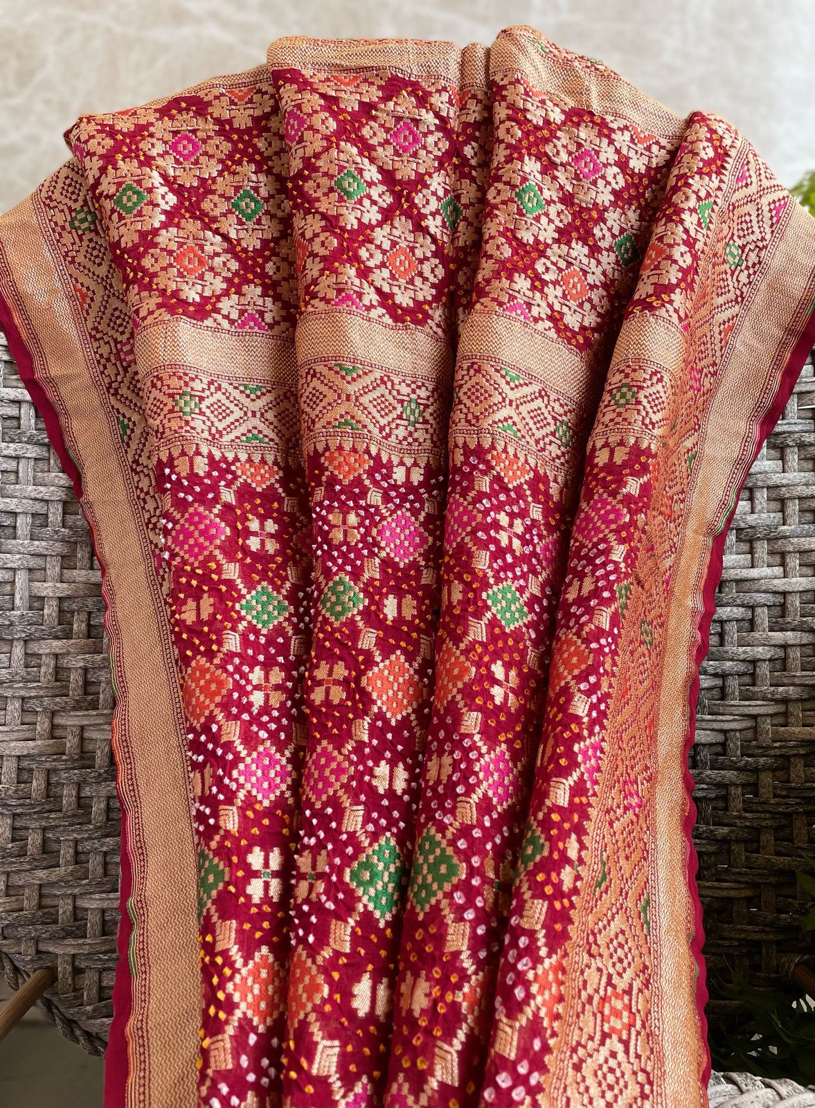 Ziya - Light Meenakari Dupatta