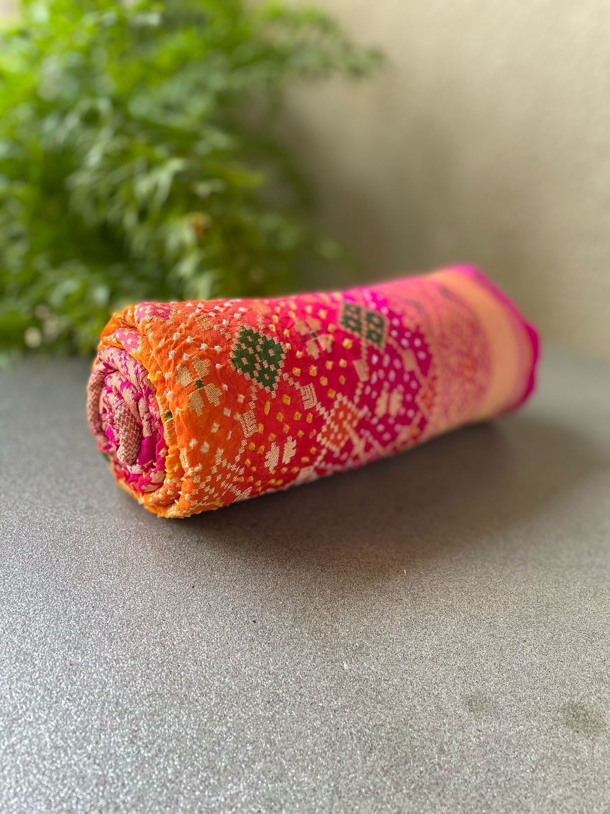 Siya - Hindu Goddess Sita Meenakari Dupatta