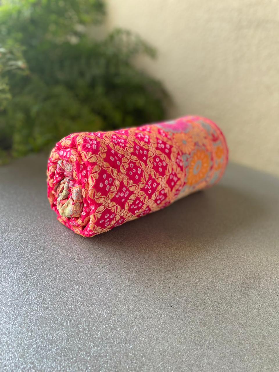 Devika - The Little Goddess Meenakari Motif Dupatta