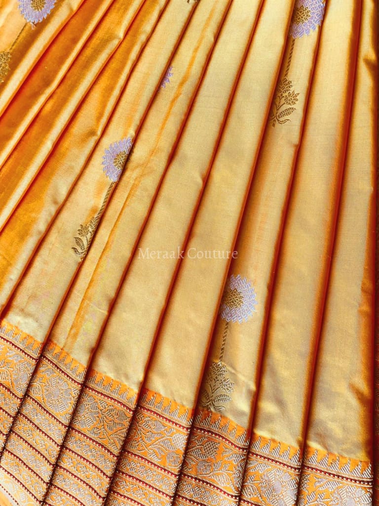Amisha - Beautiful & Pure Banarasi Silk Saree Saree