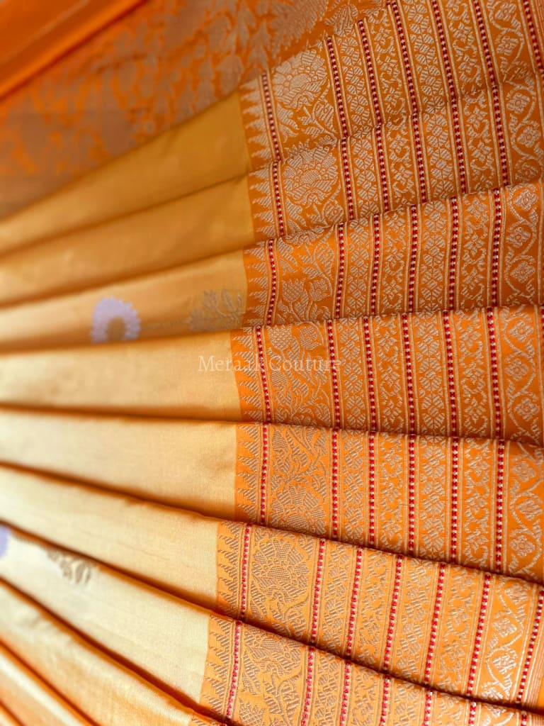 Amisha - Beautiful & Pure Banarasi Silk Saree Saree