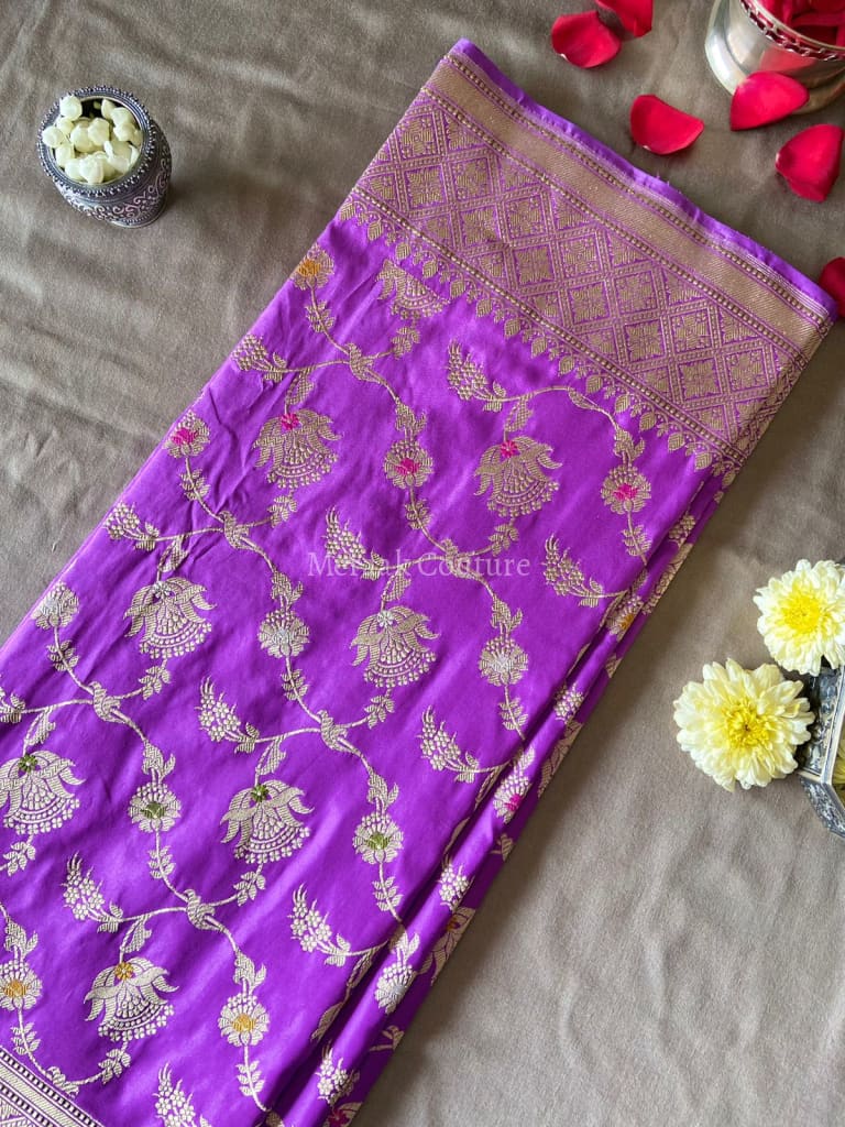 Amrita - Immortality Banarasi Katan & Organza Silk Saree Saree