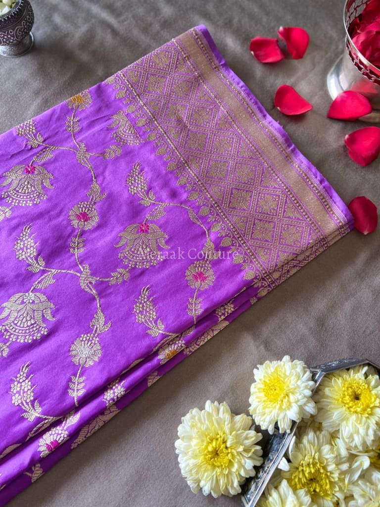 Amrita - Immortality Banarasi Katan & Organza Silk Saree Saree