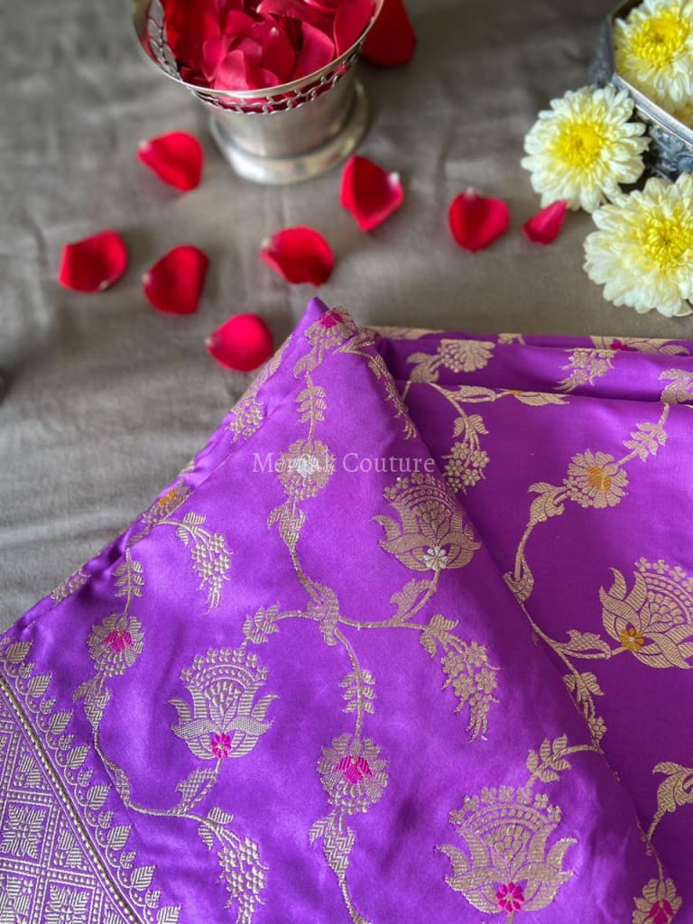 Amrita - Immortality Banarasi Katan & Organza Silk Saree Saree