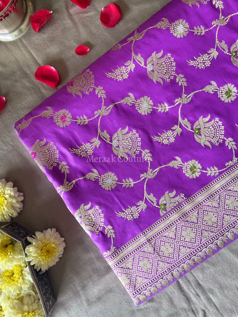 Amrita - Immortality Banarasi Katan & Organza Silk Saree Saree