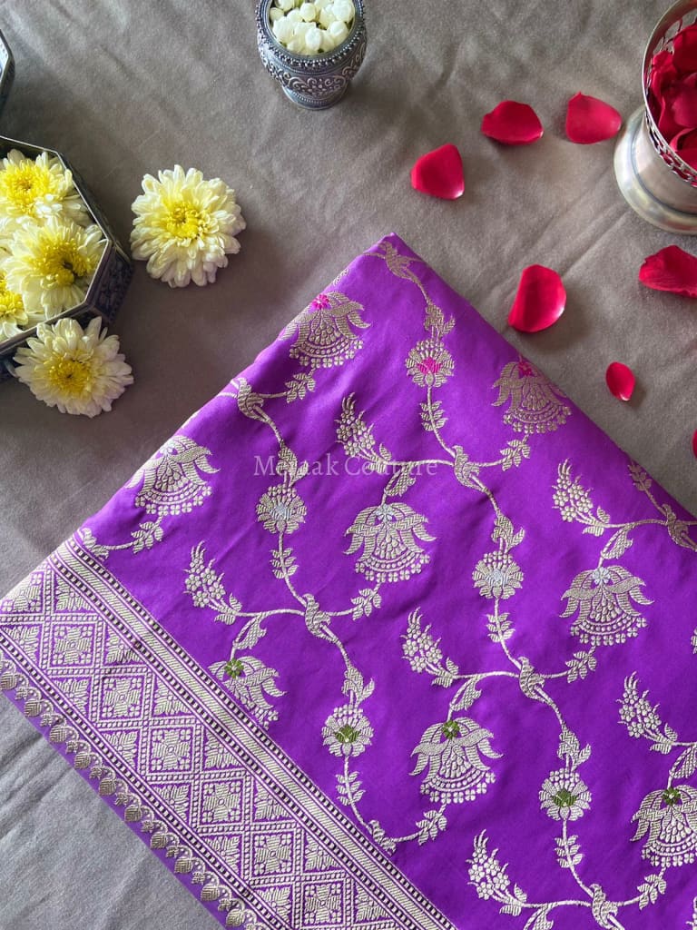 Amrita - Immortality Banarasi Katan & Organza Silk Saree Saree