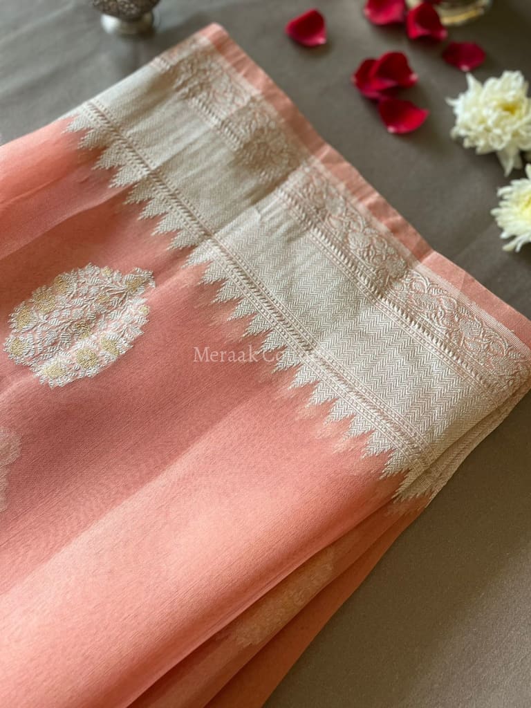 Anya - Full Of Grace Banarasi Tissue Silk Saree Saree