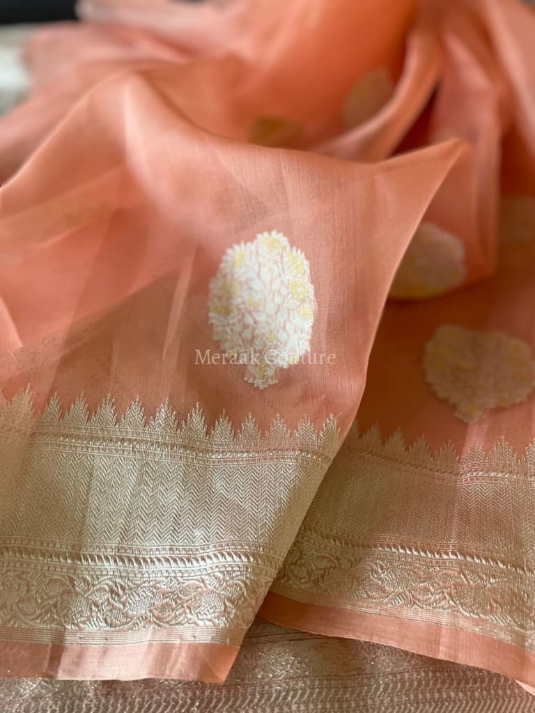 Anya - Full Of Grace Banarasi Tissue Silk Saree Saree
