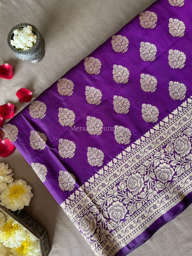 Ashwathi - A Beautiful Angel Banarasi Silk Saree Saree