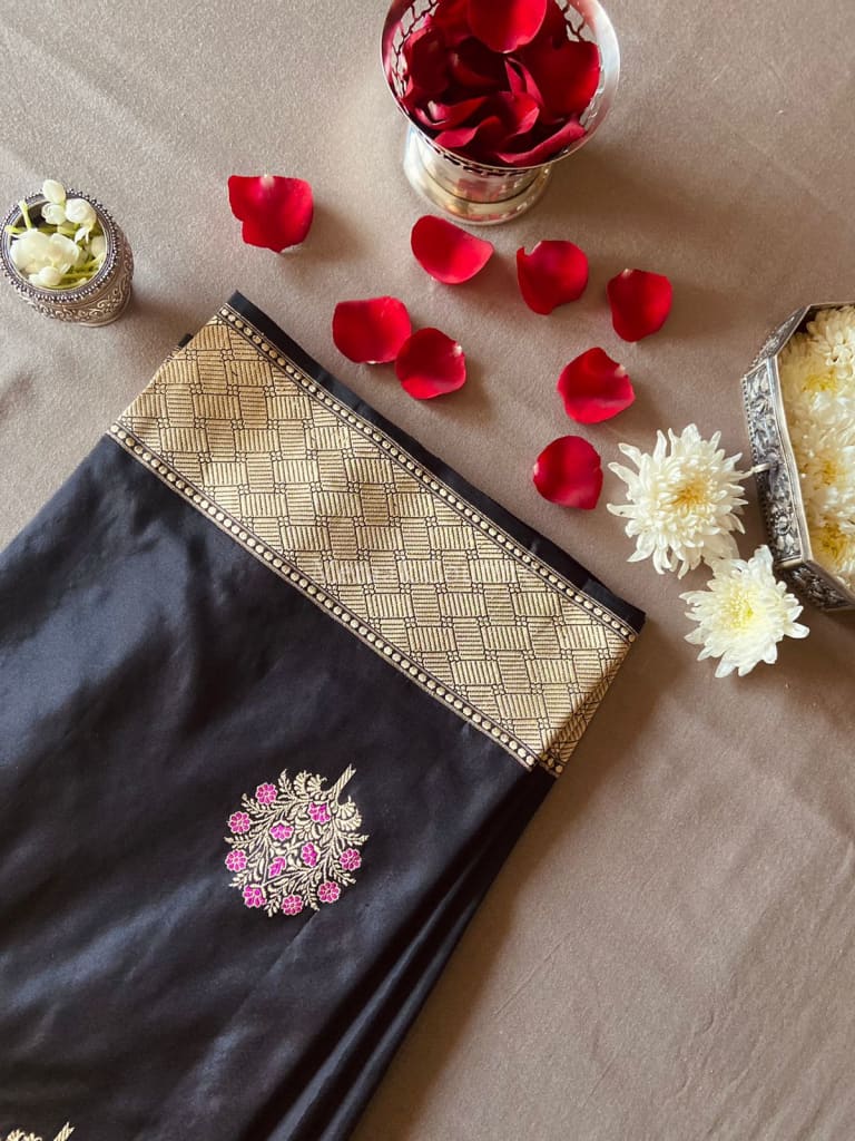 Druthi - Softened Banarasi Silk Saree Saree