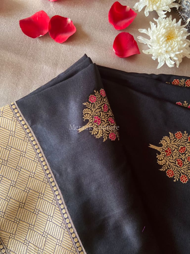Druthi - Softened Banarasi Silk Saree Saree