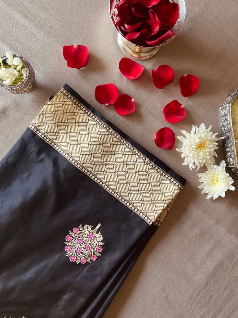 Druthi - Softened Banarasi Silk Saree Saree