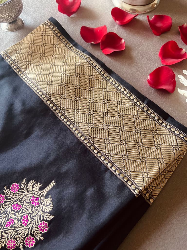 Druthi - Softened Banarasi Silk Saree Saree