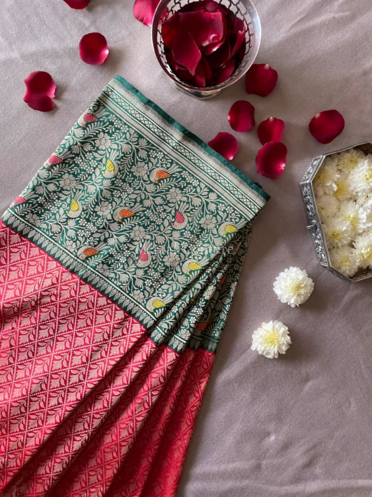 Khwaish - Blissful Wish Banarasi Silk Saree Saree