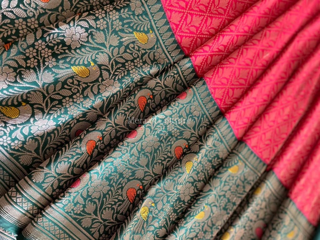 Khwaish - Blissful Wish Banarasi Silk Saree Saree