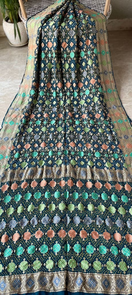 Nirjara - A Warrior Meenakari Saree