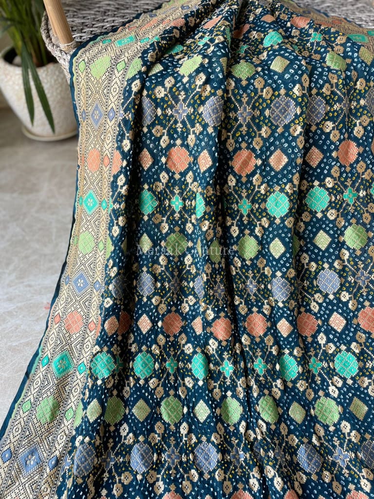 Nirjara - A Warrior Meenakari Saree