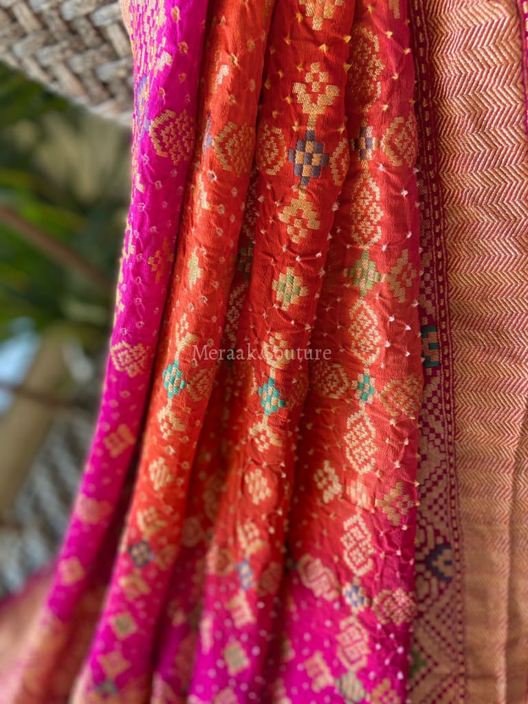 Padmini - Lotus Plant Meenakari Dupatta Dupatta