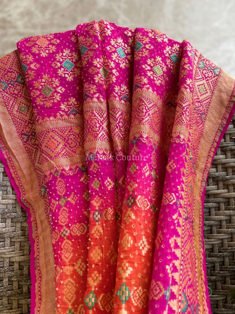 Padmini - Lotus Plant Meenakari Dupatta Dupatta