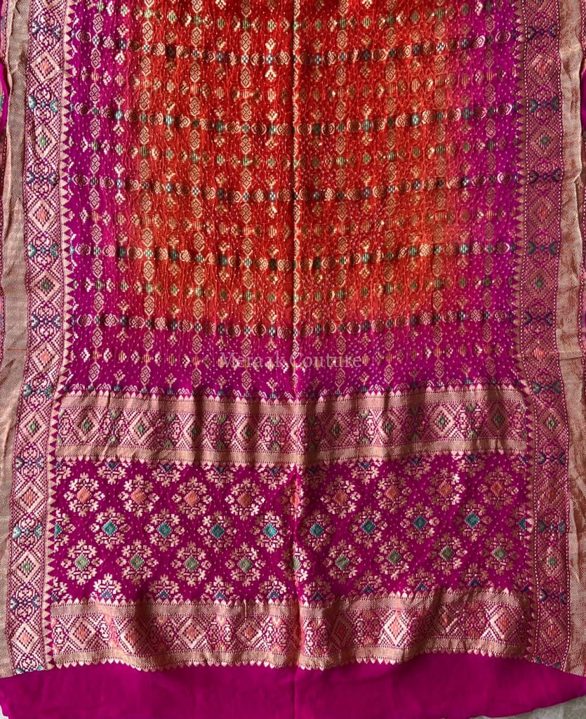 Padmini - Lotus Plant Meenakari Dupatta Dupatta