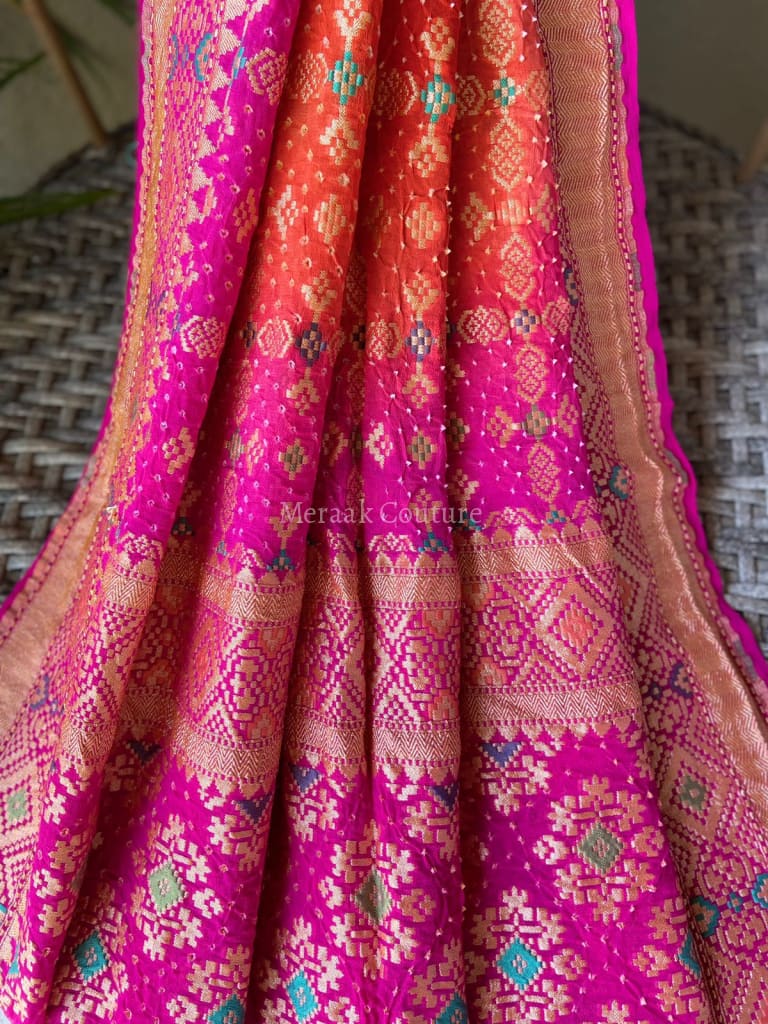 Padmini - Lotus Plant Meenakari Dupatta Dupatta