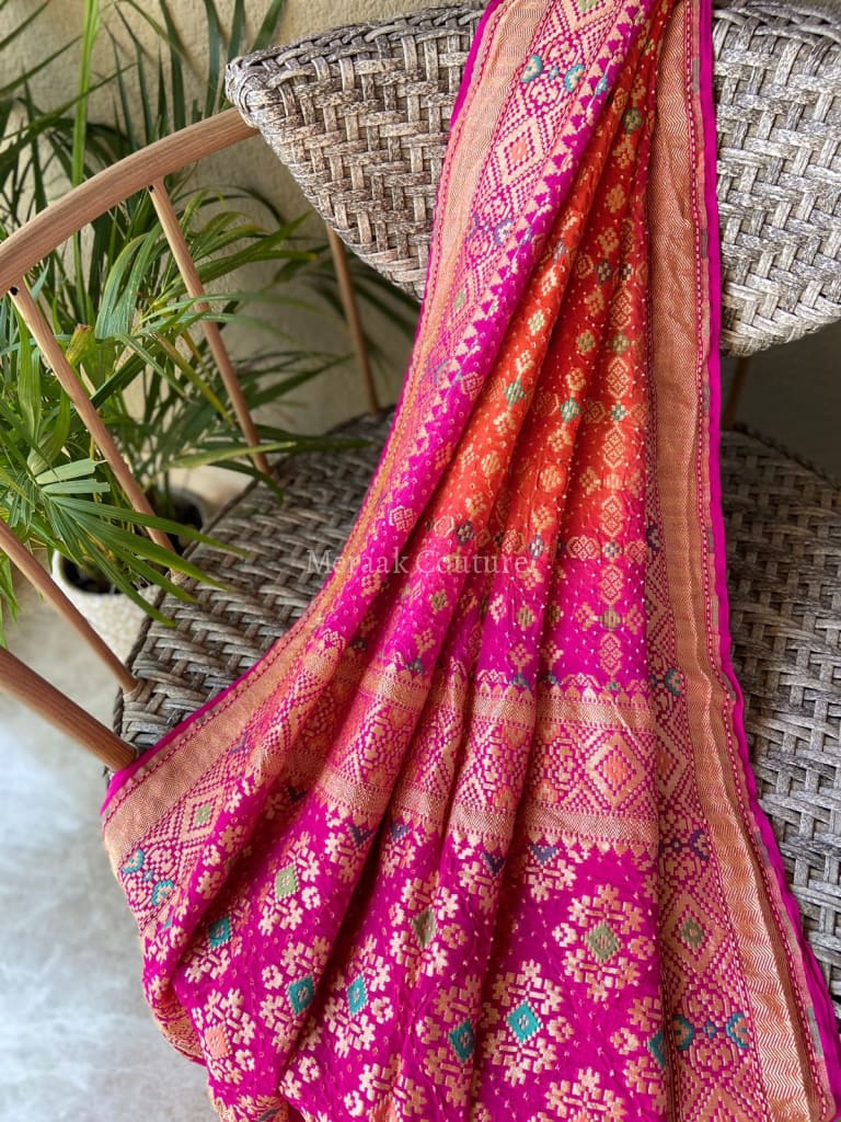 Padmini - Lotus Plant Meenakari Dupatta Dupatta