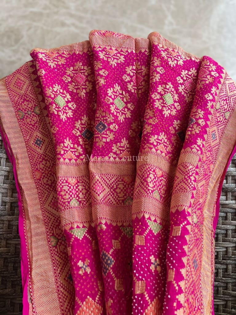 Shaurya - The Epitome Of Brightness Meenakari Dupatta Dupatta