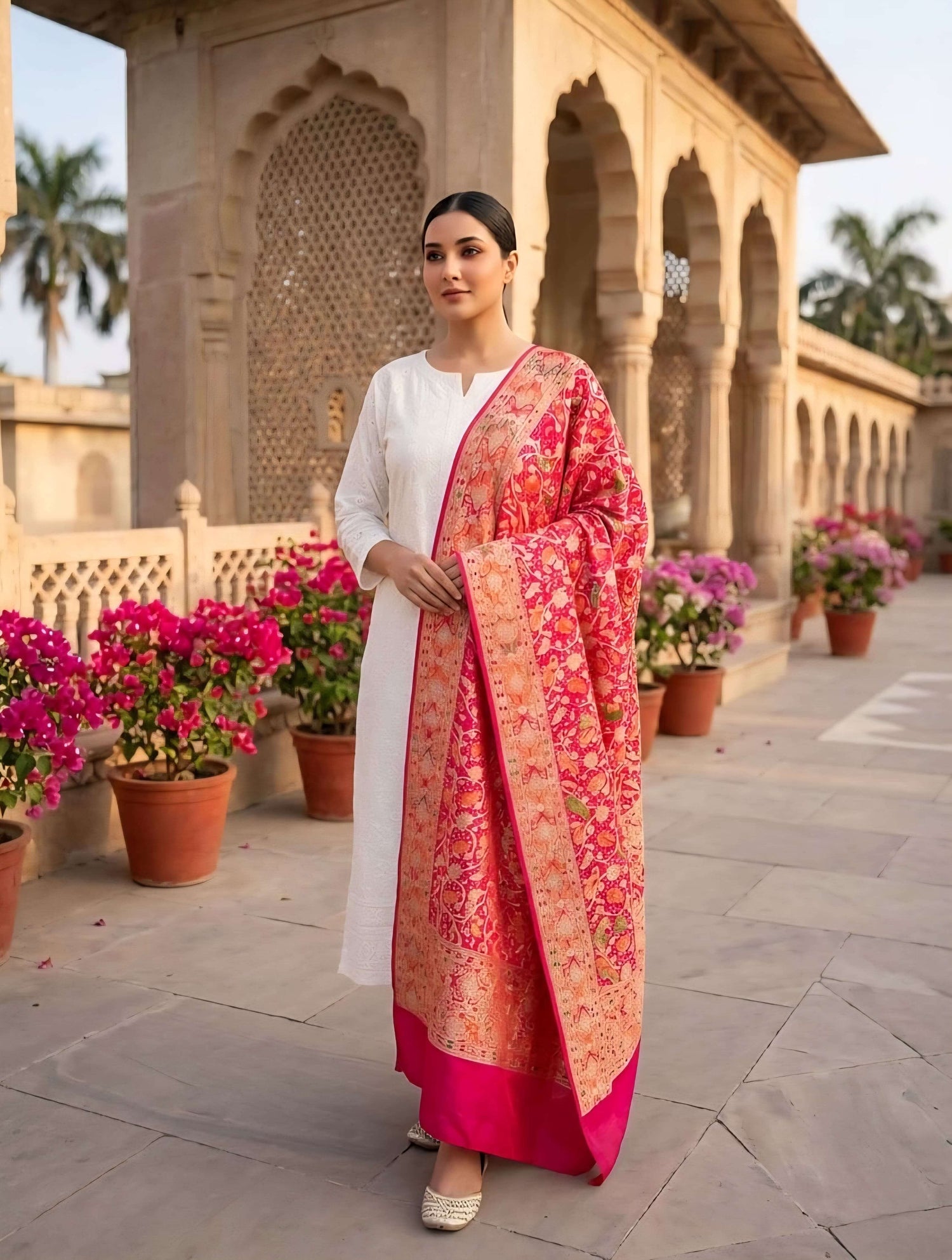 Luxury Meenakari Dupattas