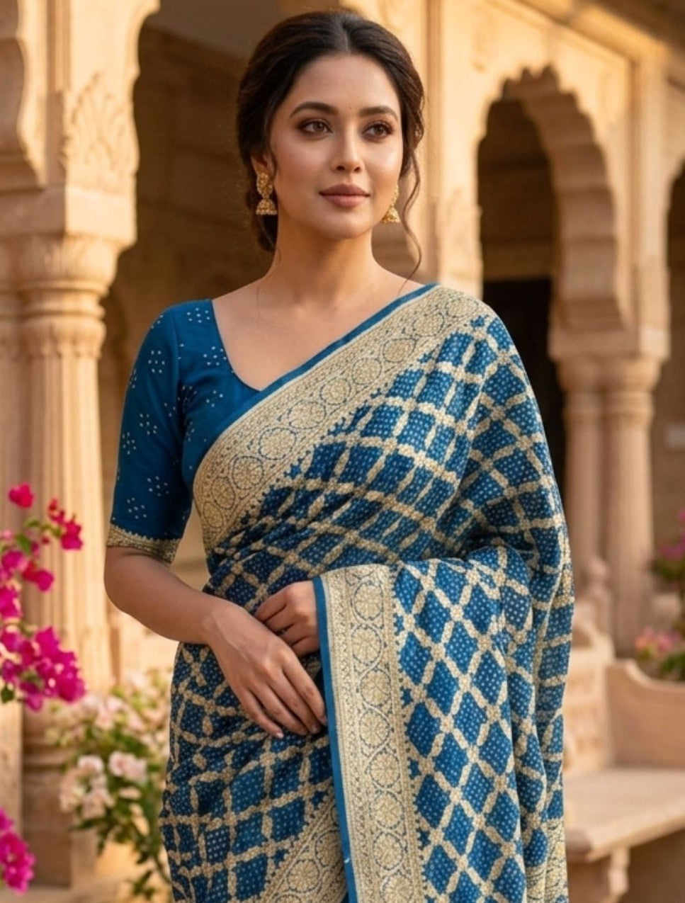 Classic Bandhani Sarees