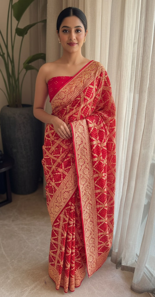 Adah - Decorated Saree
