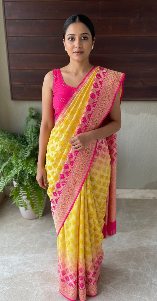 Akshara - Beautiful Words of Wisdom Saree