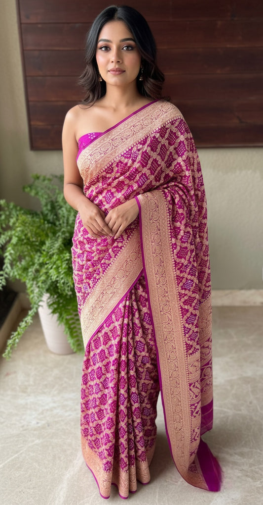 Aadhya - Divine Hindu Goddess Saree