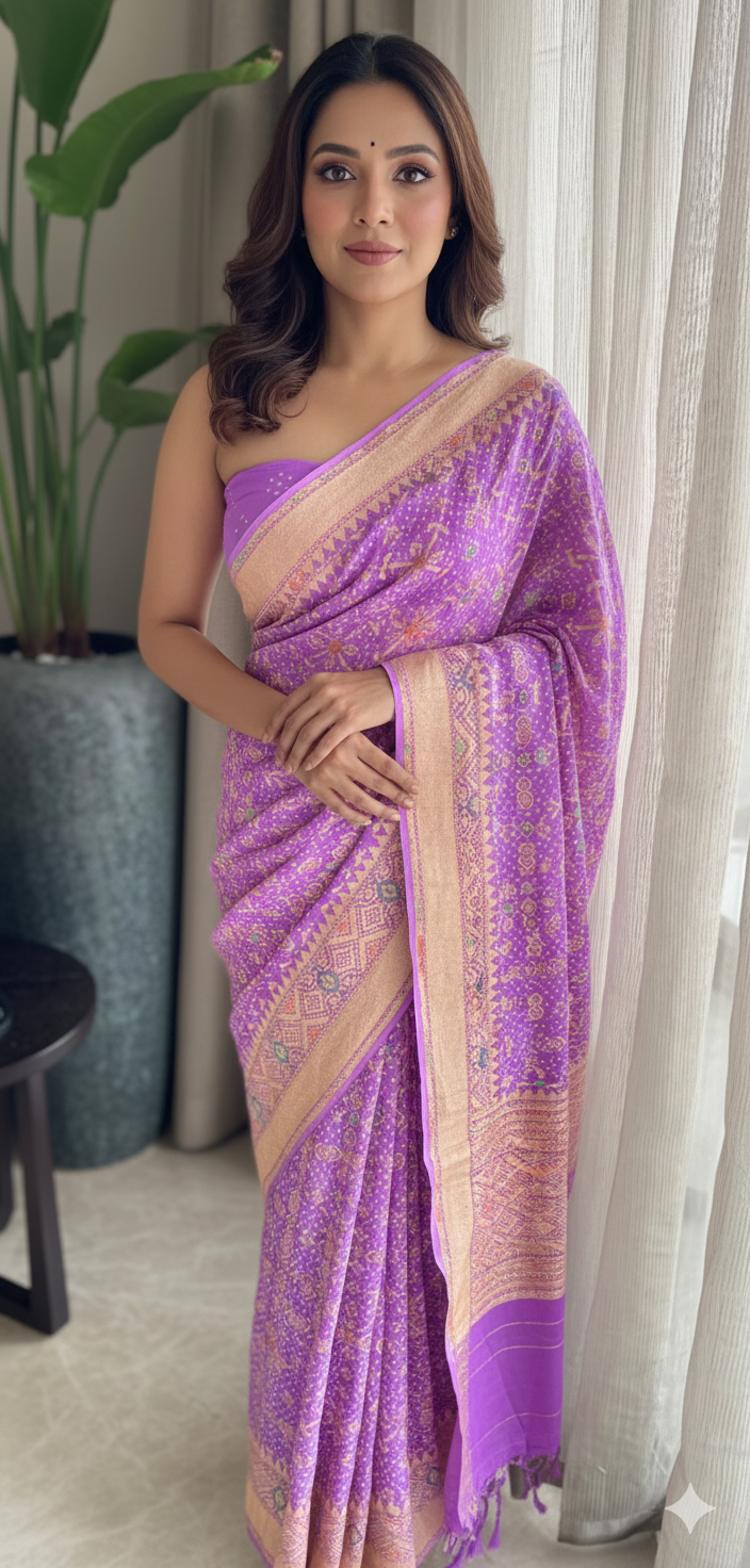 Chaaya - Reflection of Self Meenakari Saree