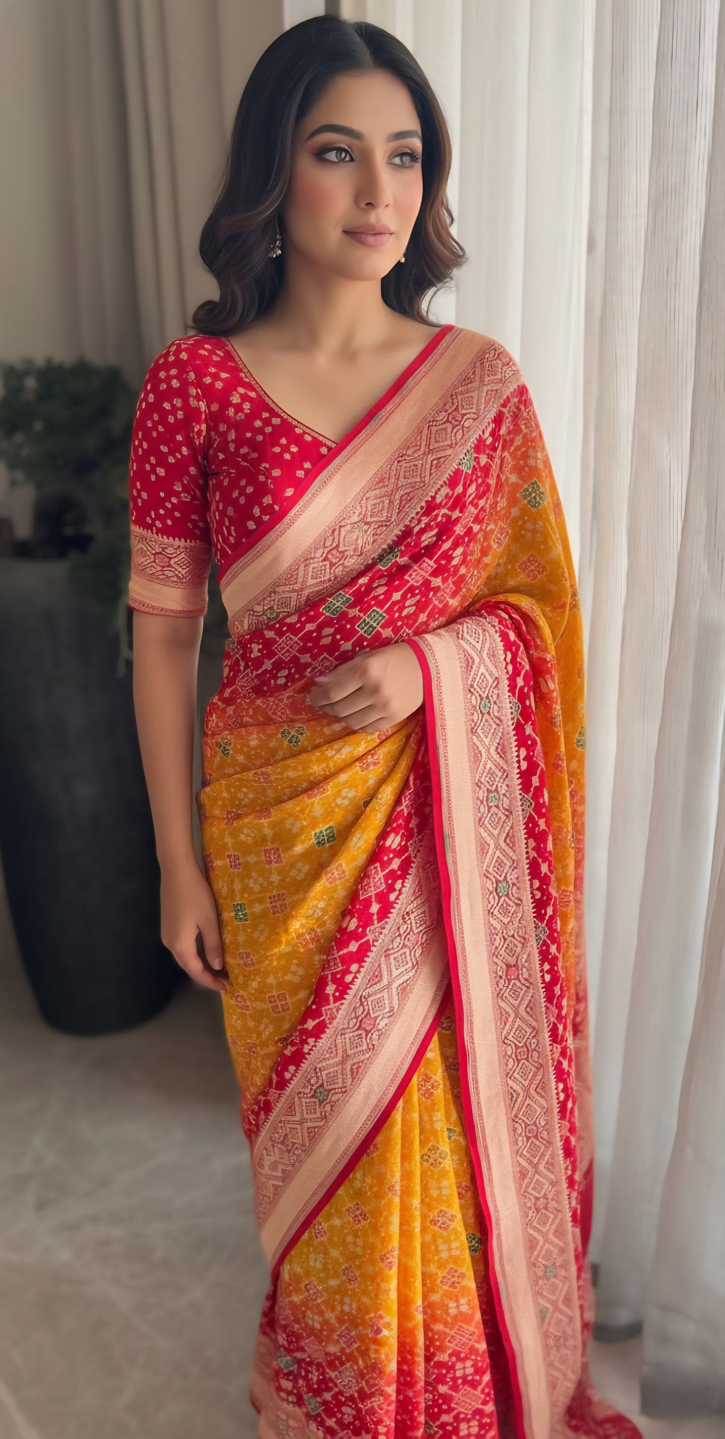 Amaya - Innocent Soul Meenakari Saree