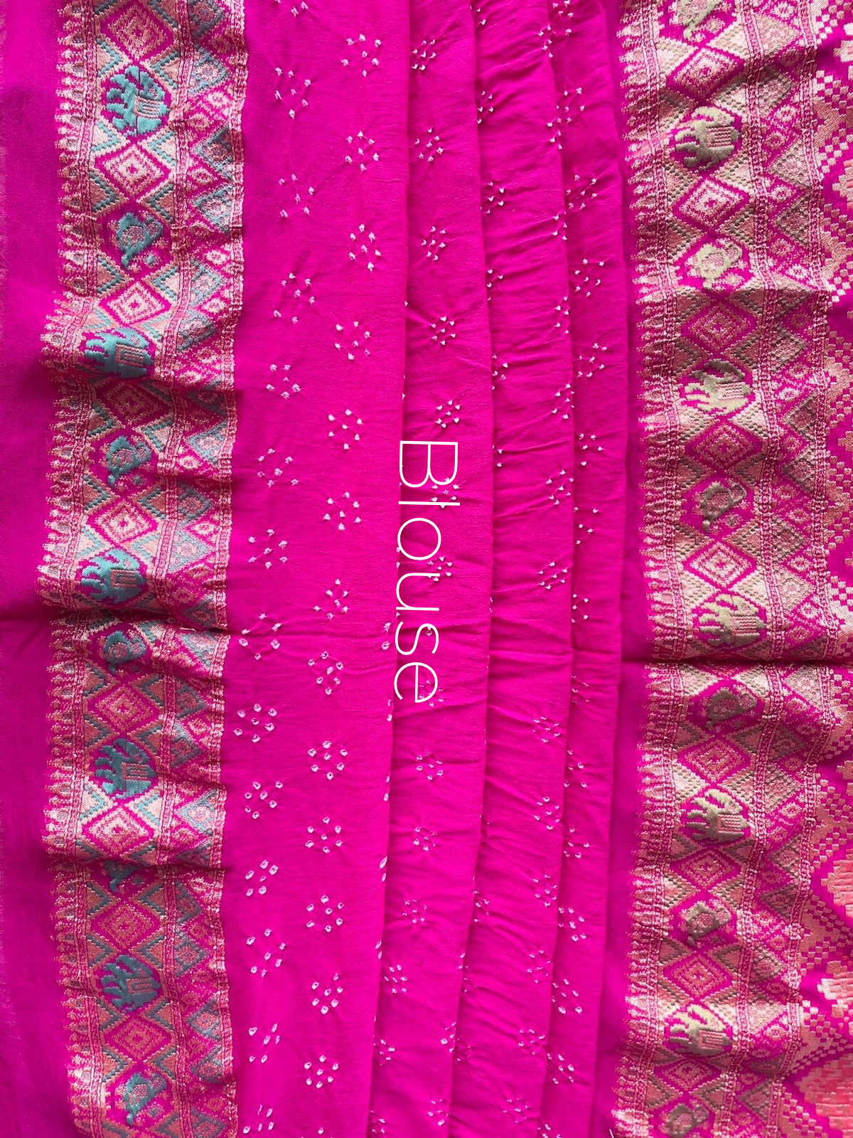 Amisha - Beautiful & Pure Meenakari Motif Saree
