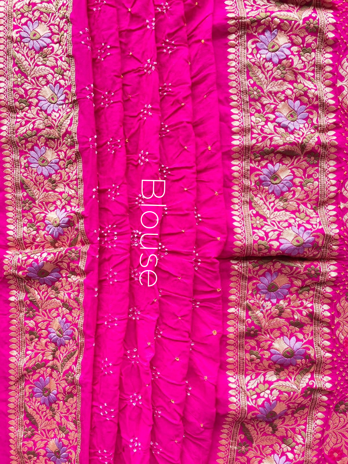 Yukti - Solution Meenakari Motif Saree