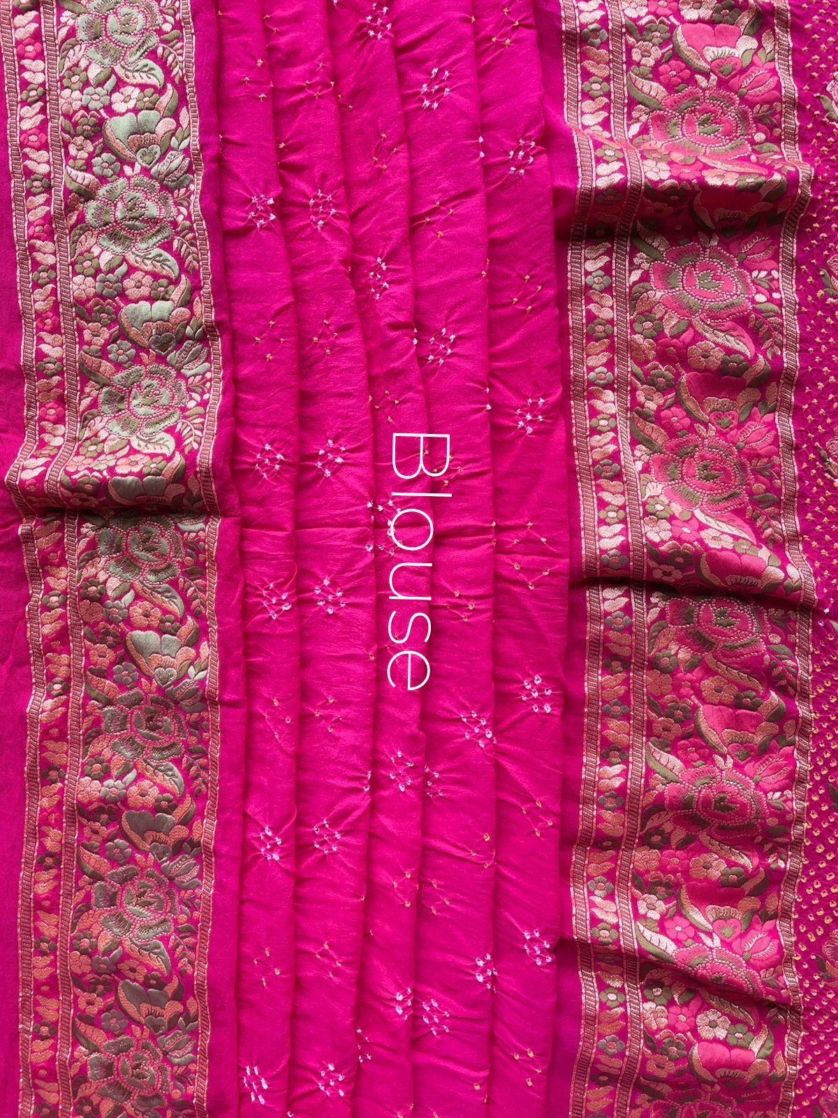 Arya - Noble Goddess Meenakari Motif Saree