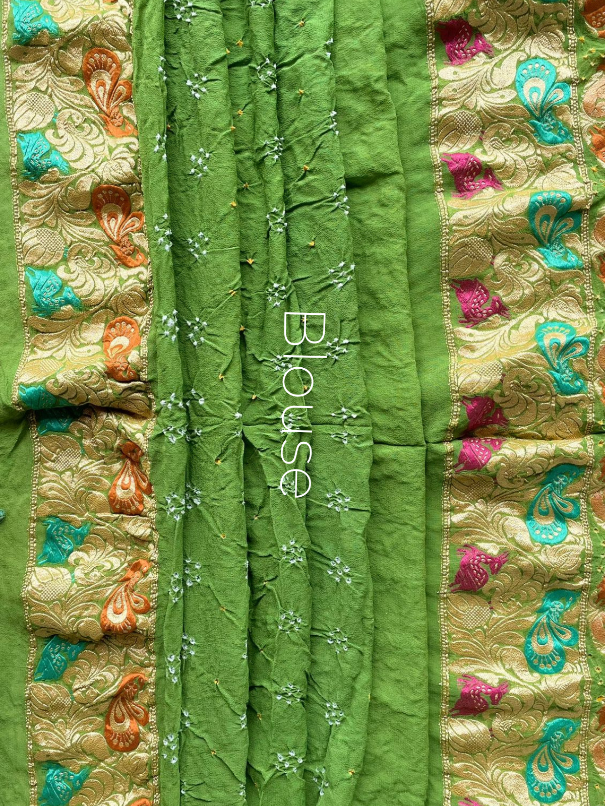 Meher - Benevolence of Divinity Meenakari Motif Saree