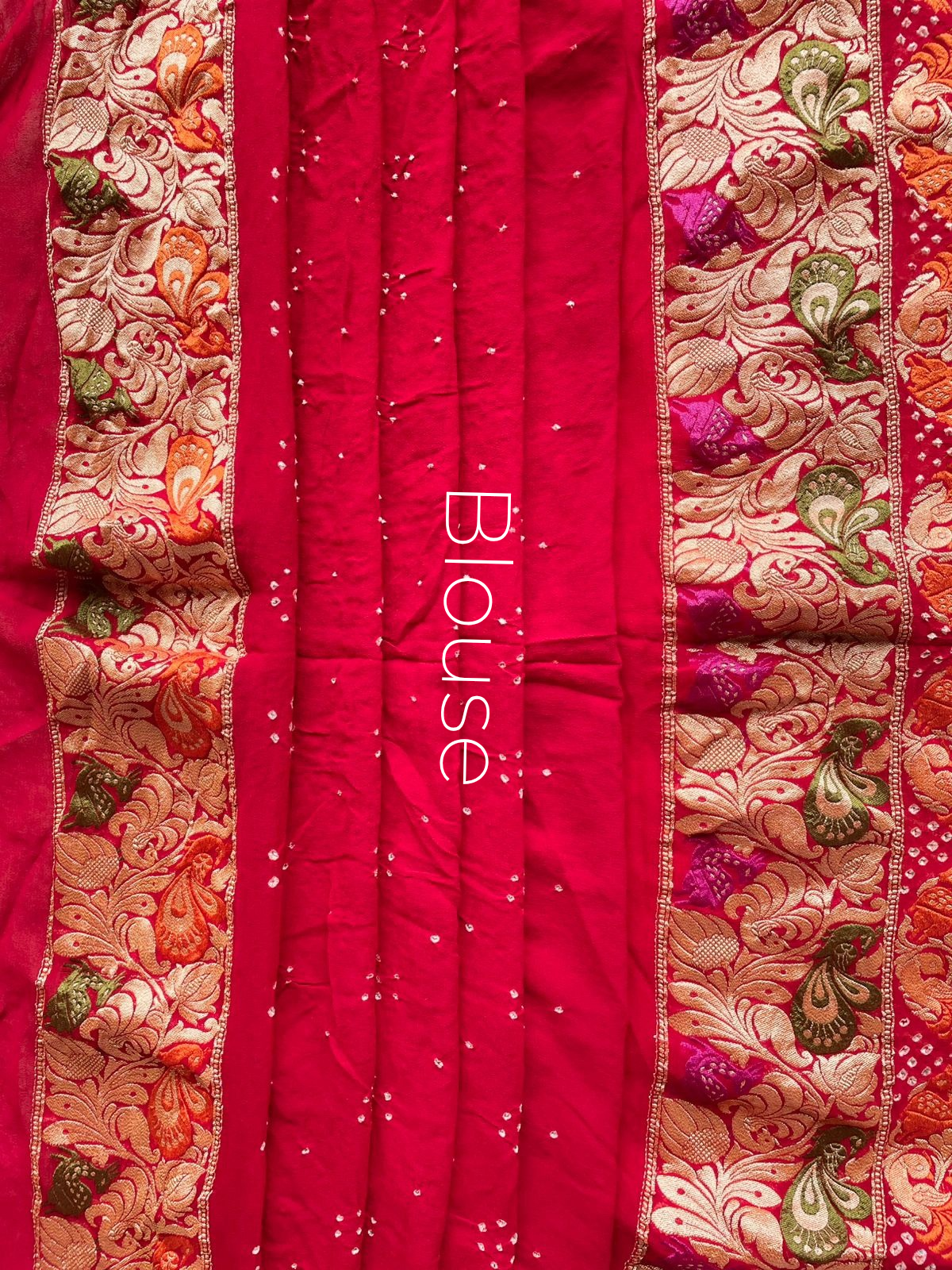 Shehzadi - The Charming Princess Meenakari Motif Saree