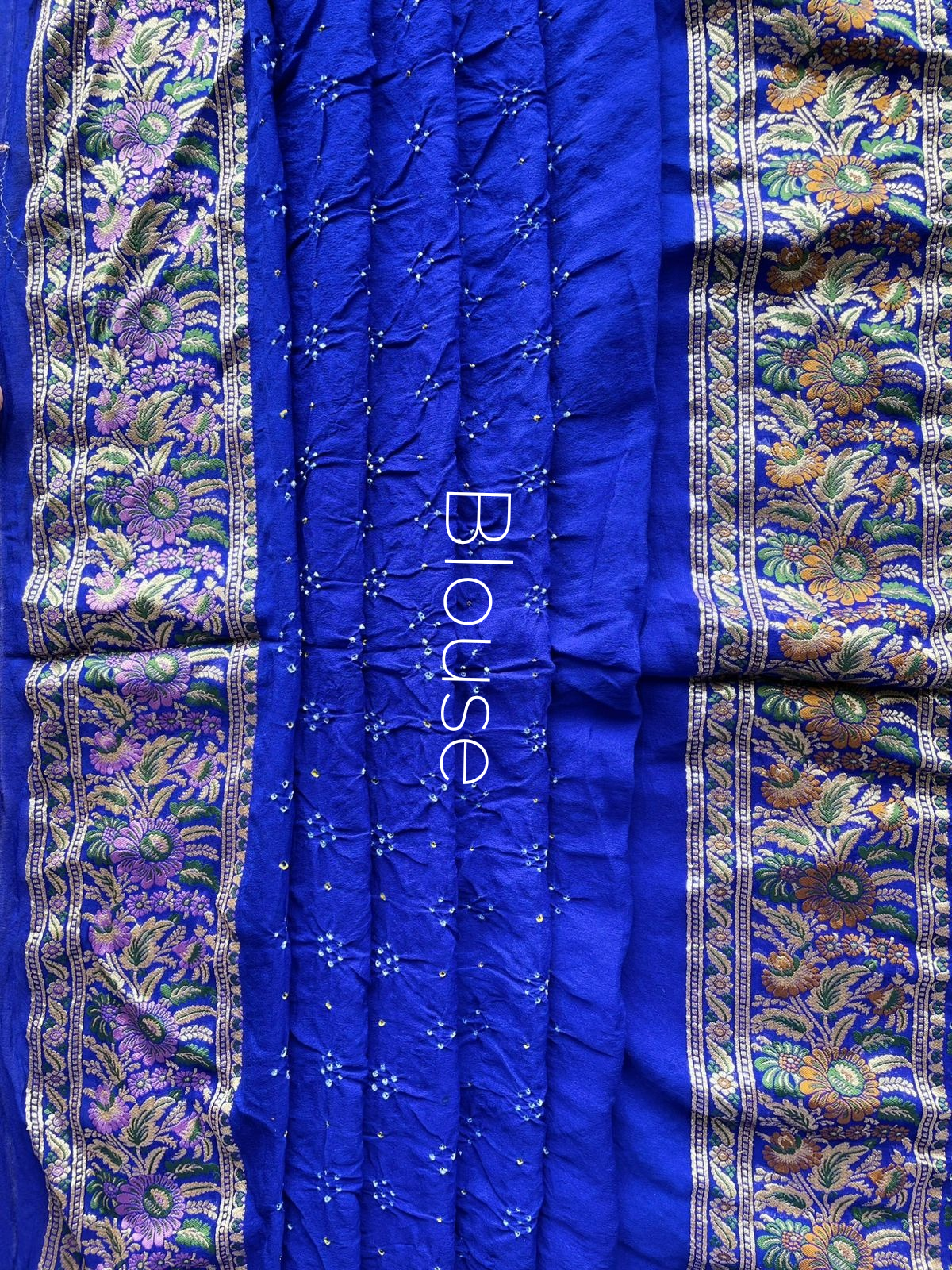 Barkha - Rain Meenakari Motif Saree