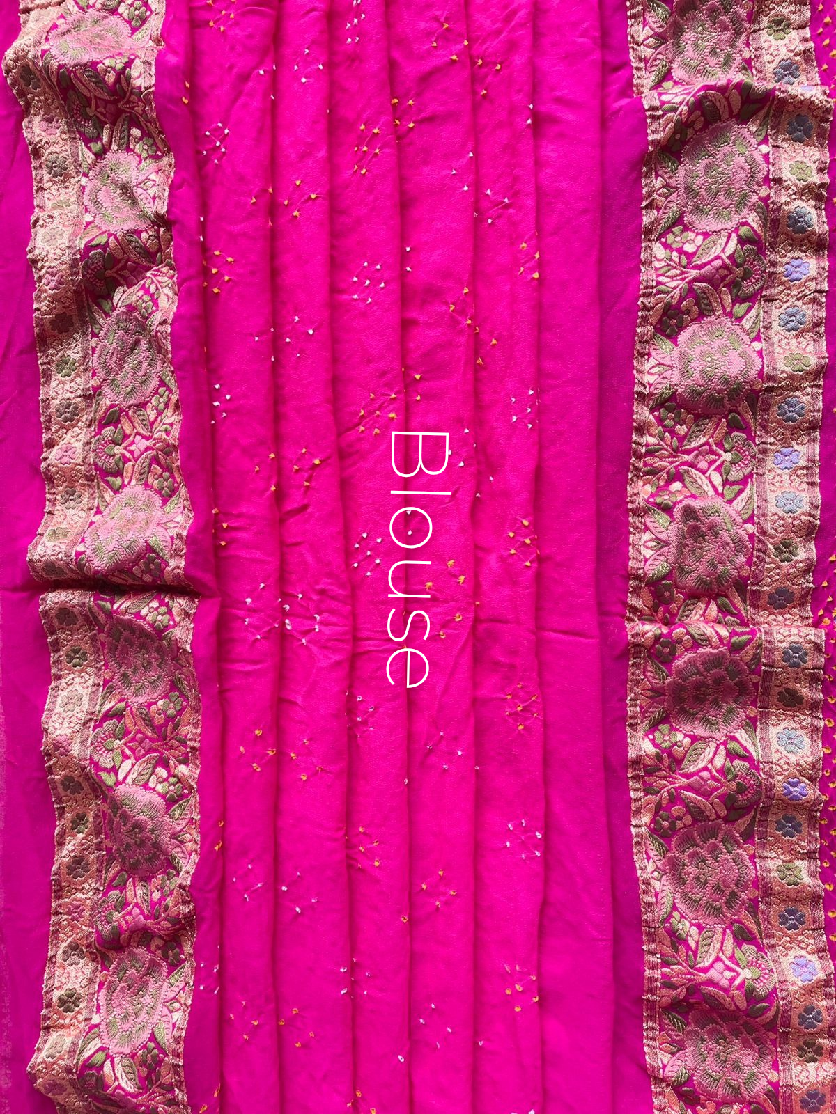 Nirja - Lotus Flower Meenakari Motif Saree