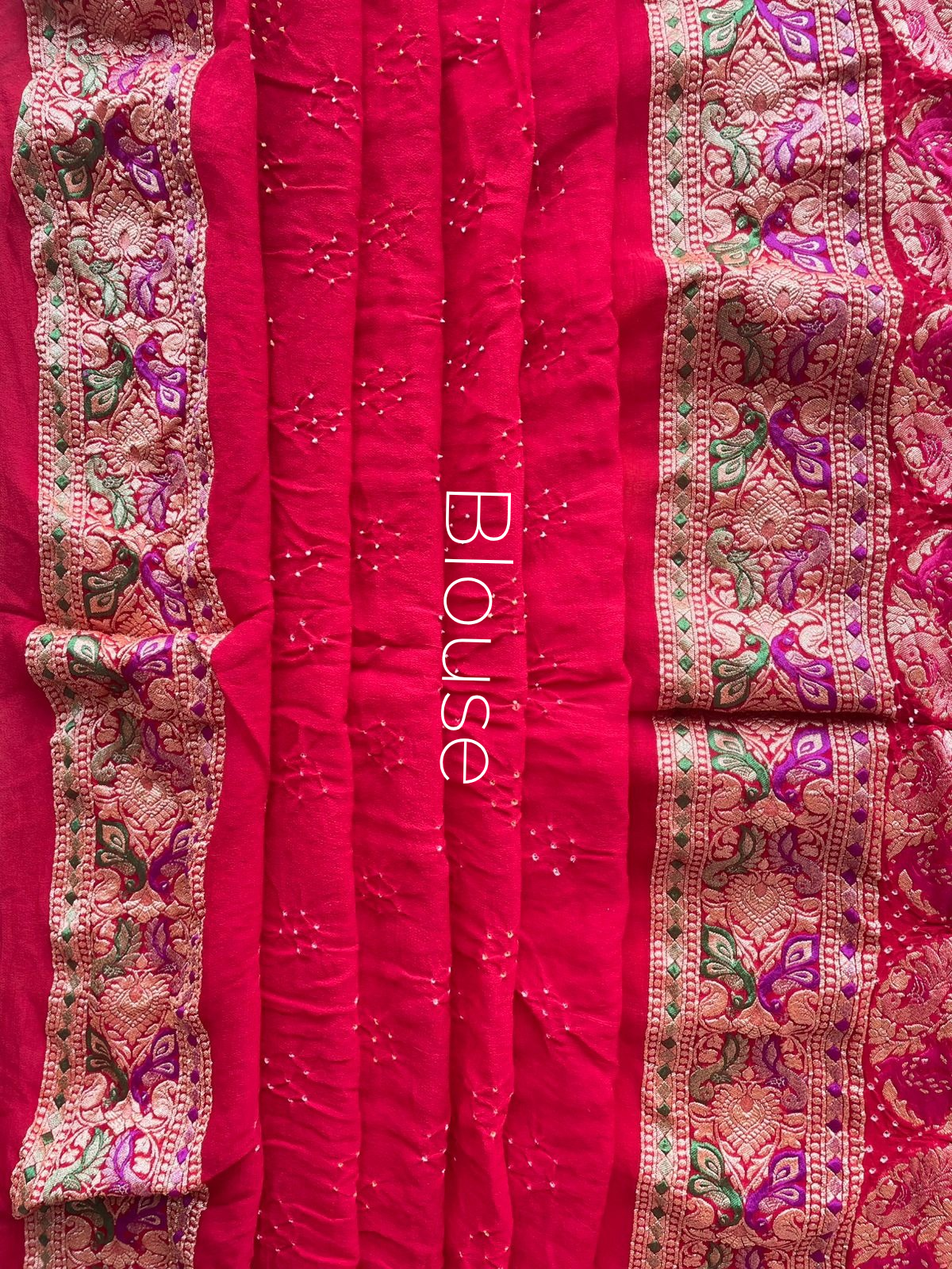 Shehzadi - The Charming Princess Meenakari Motif Saree