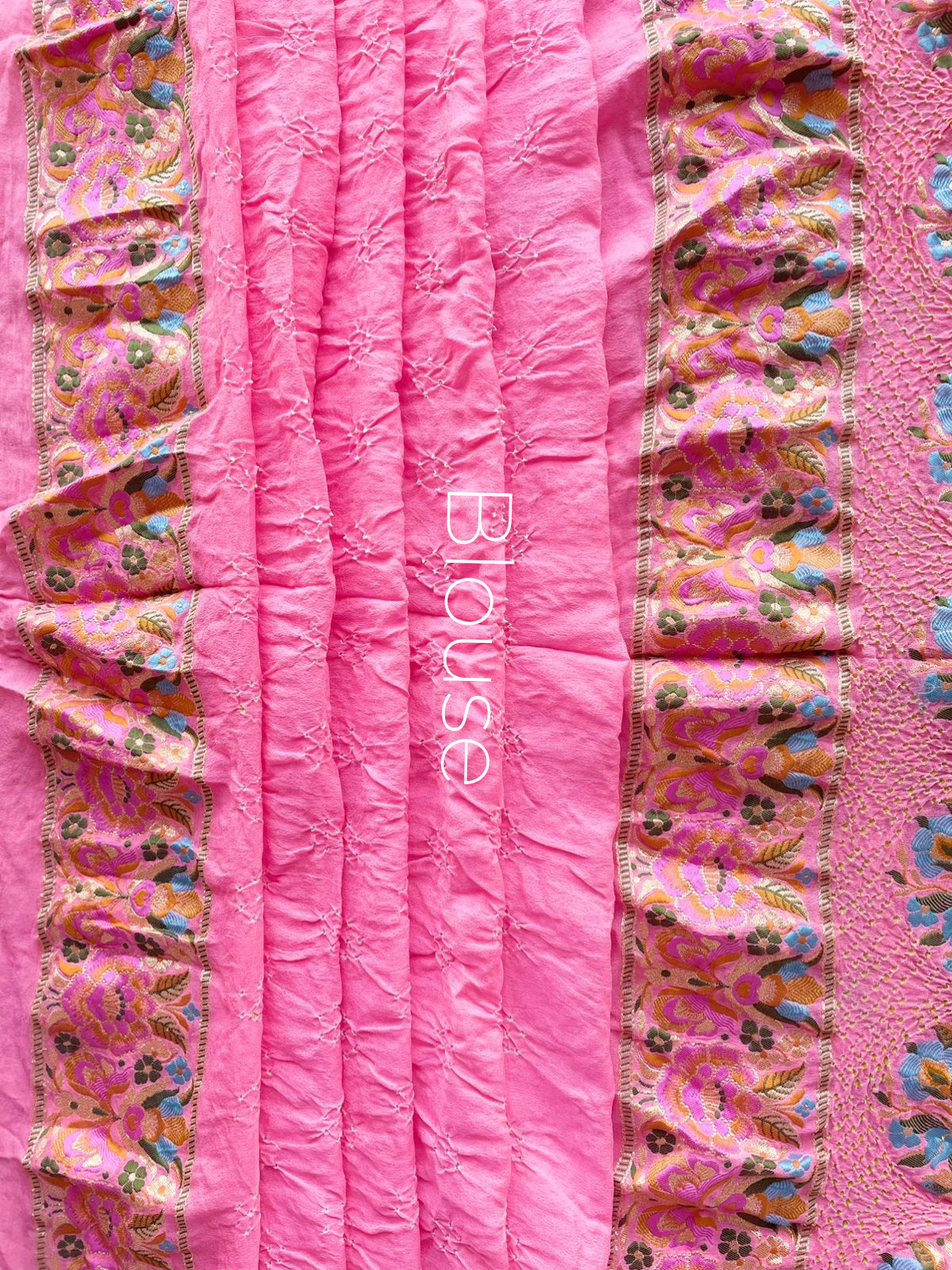 Dhwani - Sounds of Symphony Meenakari Motif Saree