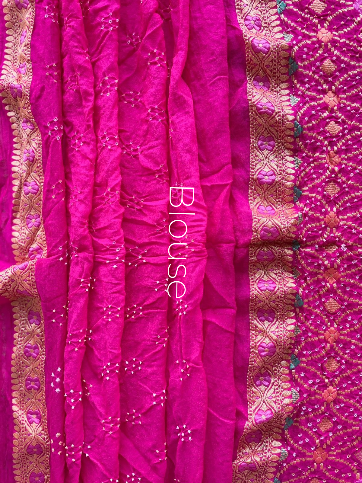 Miraya - Pink & Peach Meenakari Tilfi Saree