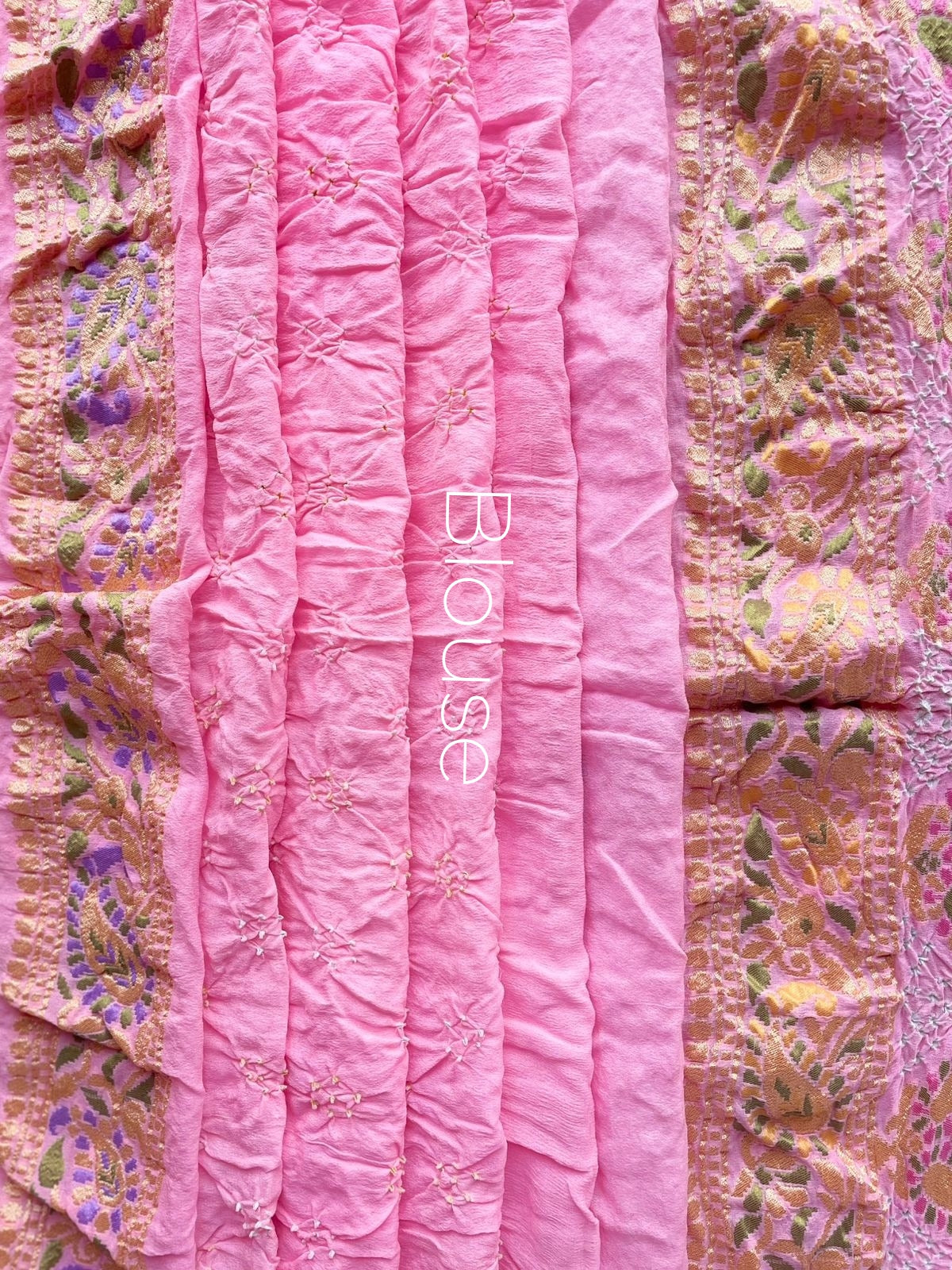 Dhwani - Peach Meenakari Tilfi Saree