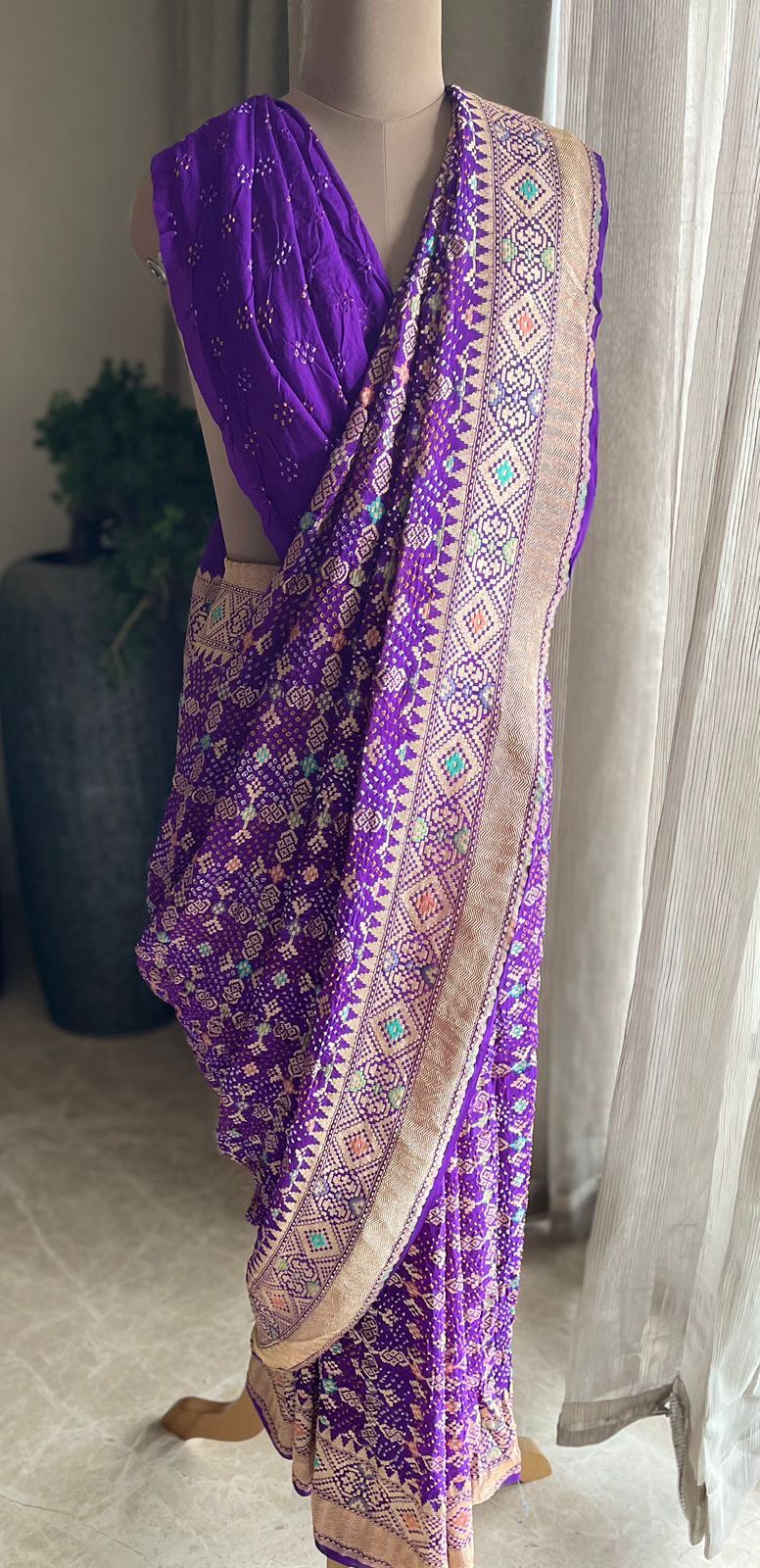 Raagini - A melody Meenakari Saree