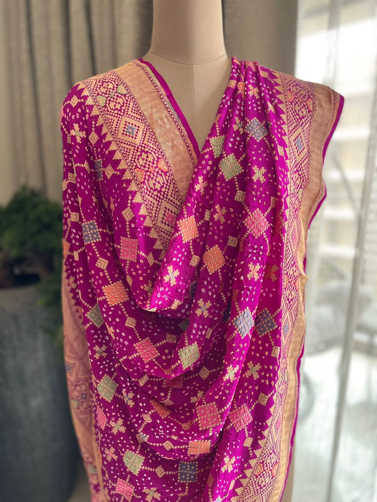 Sayonee - Beloved Soulmate Meenakari Dupatta