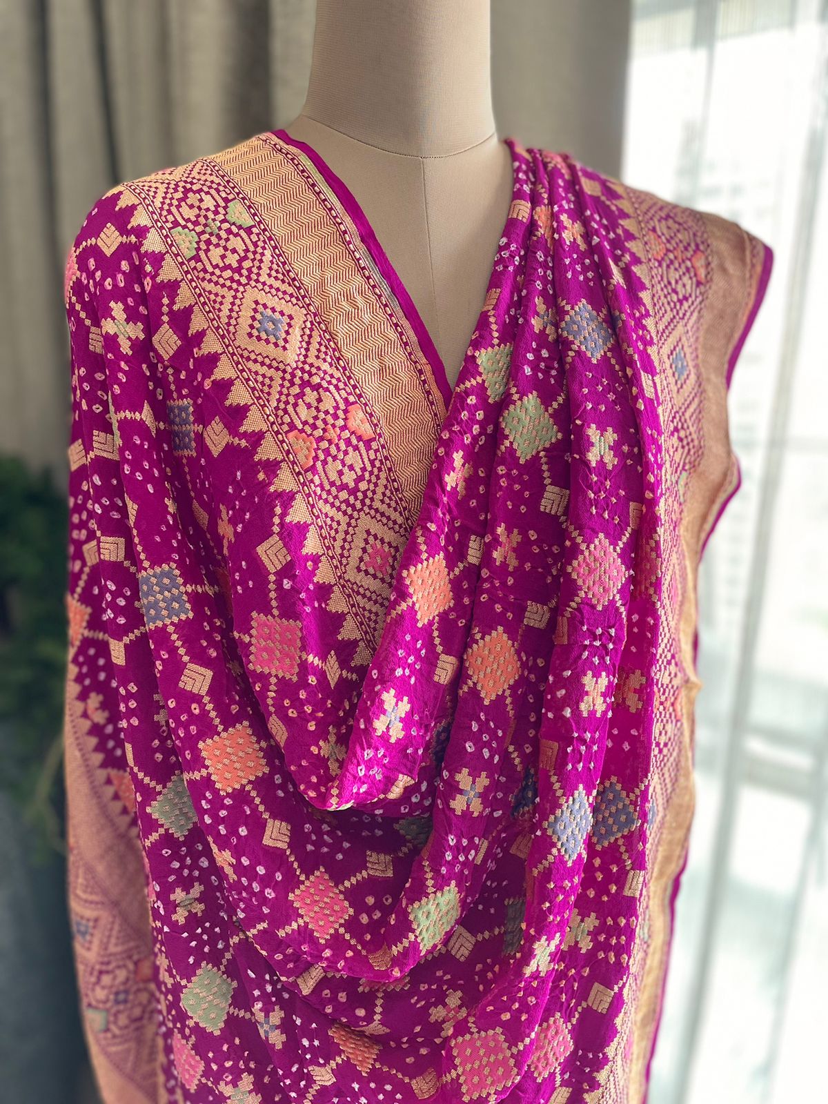 Sayonee - Beloved Soulmate Meenakari Dupatta