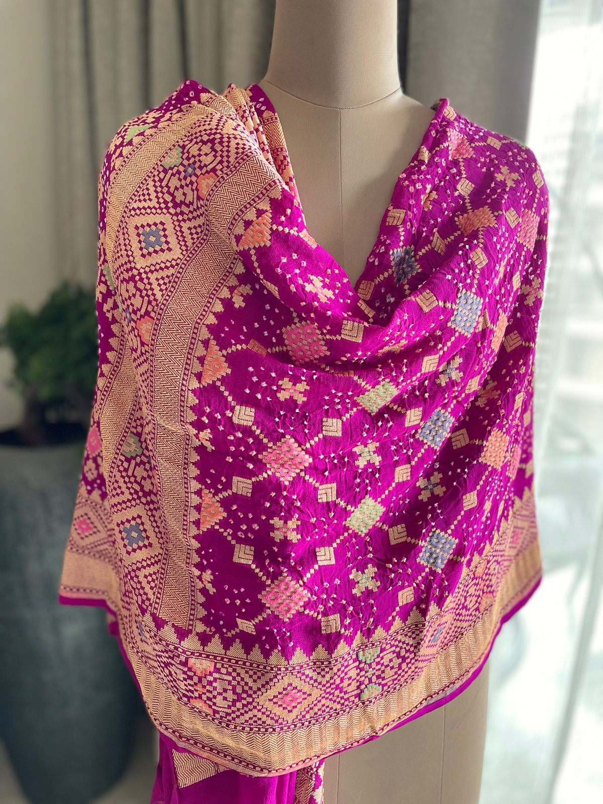 Sayonee - Beloved Soulmate Meenakari Dupatta