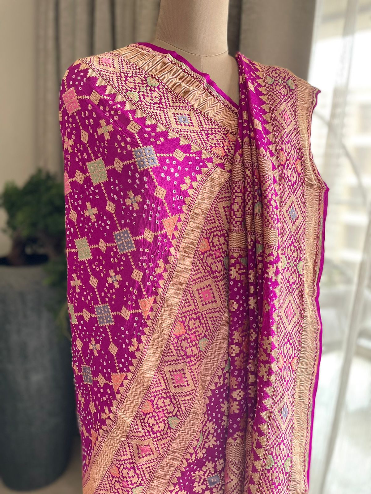 Sayonee - Beloved Soulmate Meenakari Dupatta